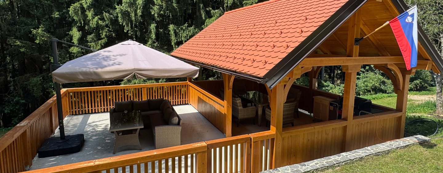 Rogla Lodge - Integral BBQ Area